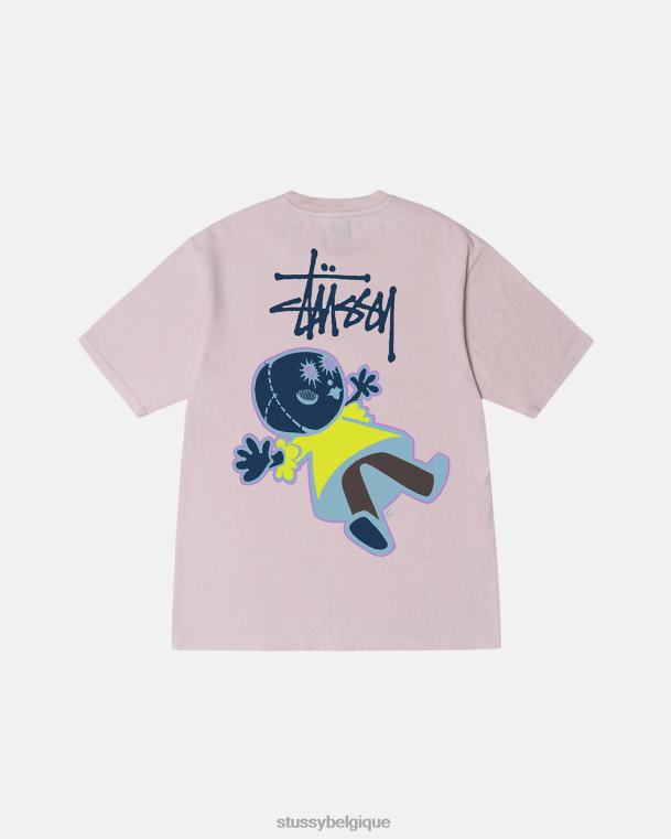 tees t-shirt teint en pigments dollie unisexe rougir STUSSY V46H40
