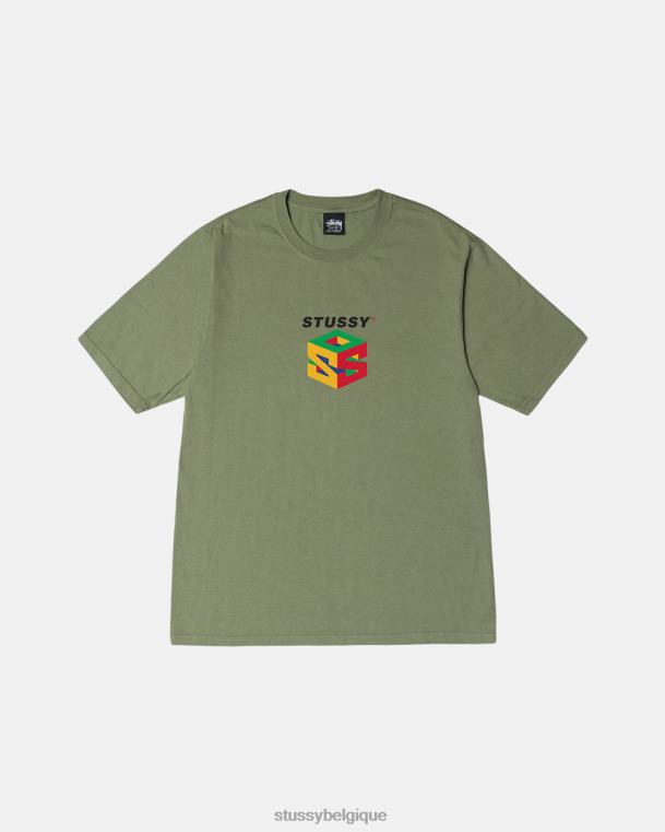 tees t-shirt teint pigmenté s64 unisexe artichaut STUSSY V46H43