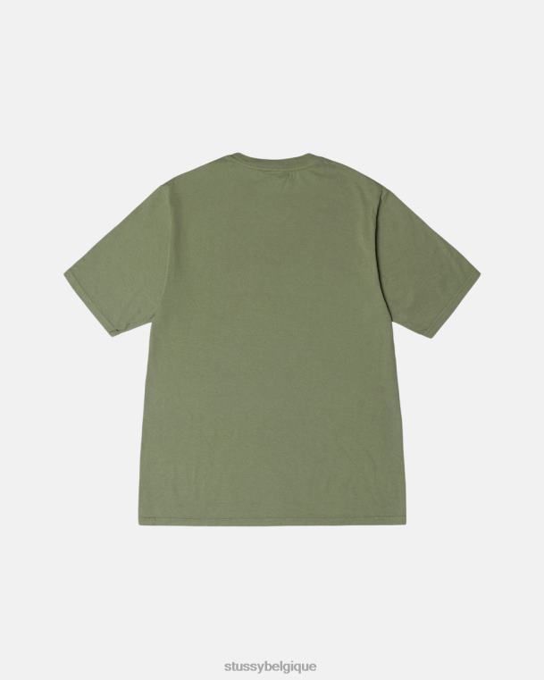 tees t-shirt teint pigmenté s64 unisexe artichaut STUSSY V46H43