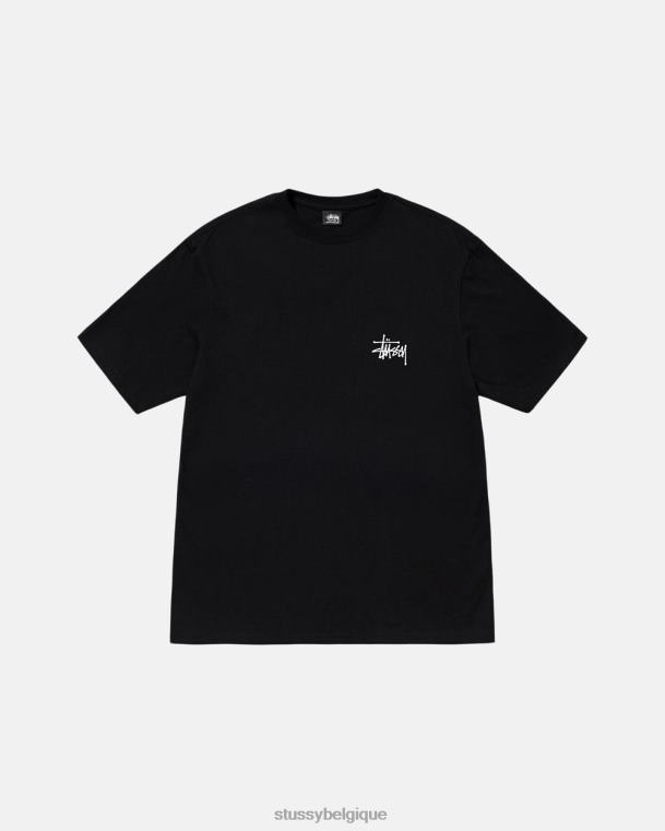 tees tee de base unisexe noir STUSSY V46H1