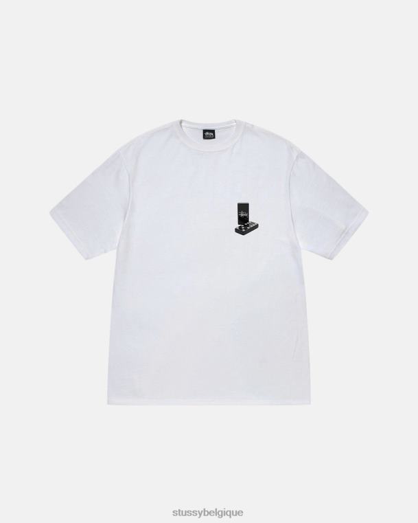 tees tee dominos unisexe blanc STUSSY V46H7