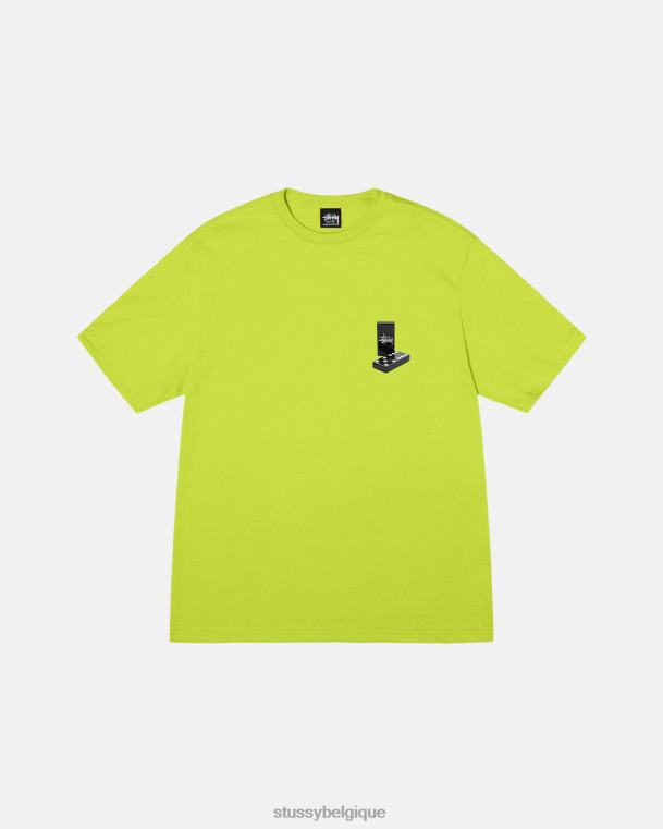 tees tee dominos unisexe citron vert STUSSY V46H8