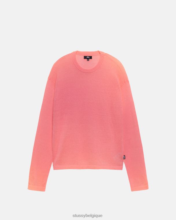tricots pull sensible à la lumière unisexe orange STUSSY V46H247