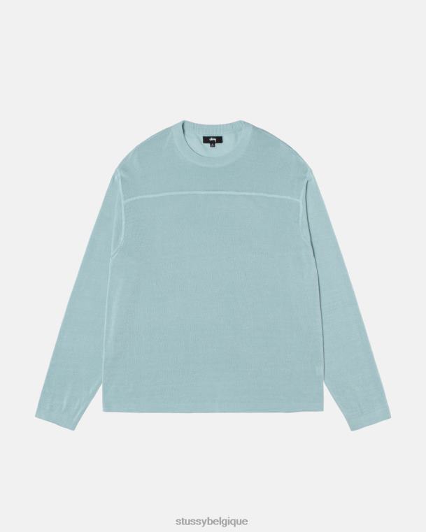 tricots équipe de football légère unisexe bleu clair STUSSY V46H252